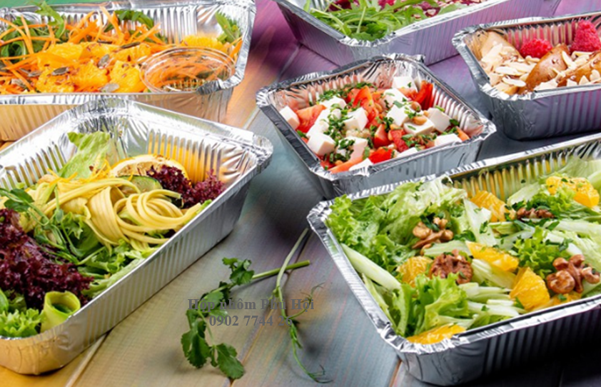 Hộp nhôm nướng thực phẩm