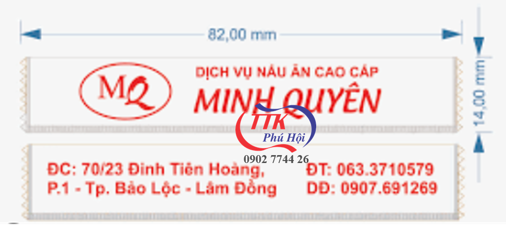 In bao tăm theo yêu cầu