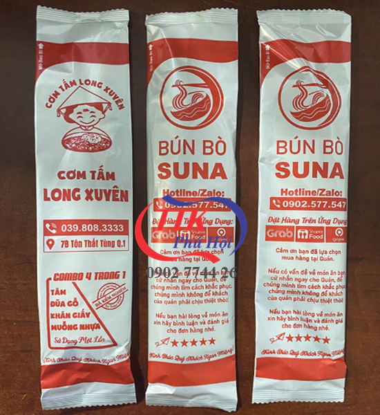 In bộ muỗng đũa tăm giấy