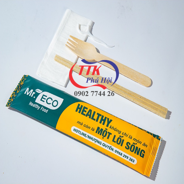 In combo dụng cụ ăn uống mang đi