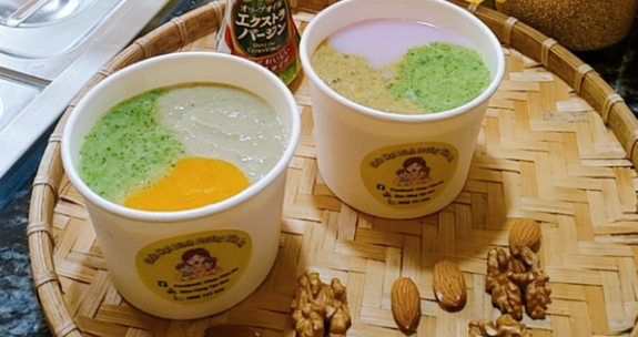In tô giấy đựng cháo thịt bằm tại Quận 10 TP HCM