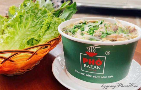 ​​​​​​In tô giấy đựng cháo trắng tại Quận 8 TP HCM