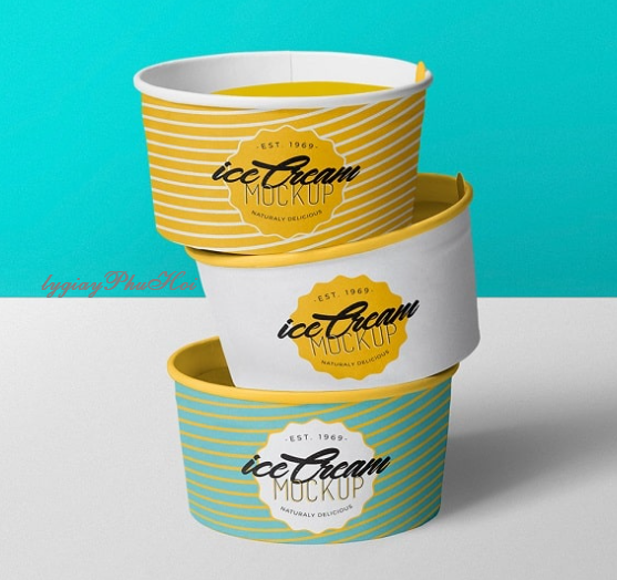 ​​​​​​In tô giấy đựng cháo trắng tại Quận 8 TP HCM