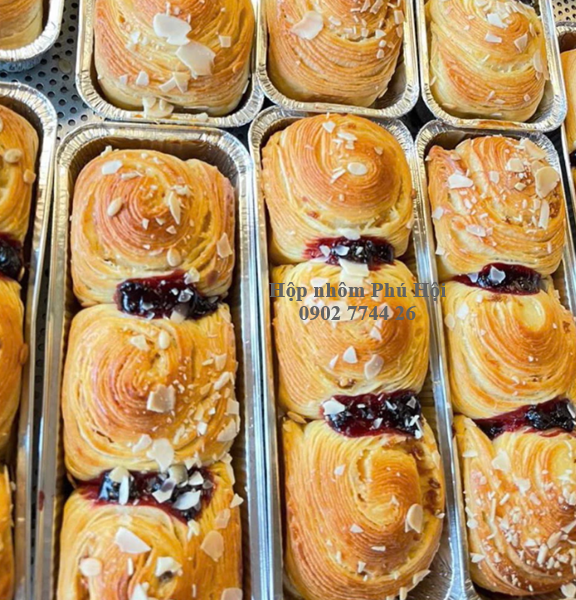 Khay bạc nướng bánh