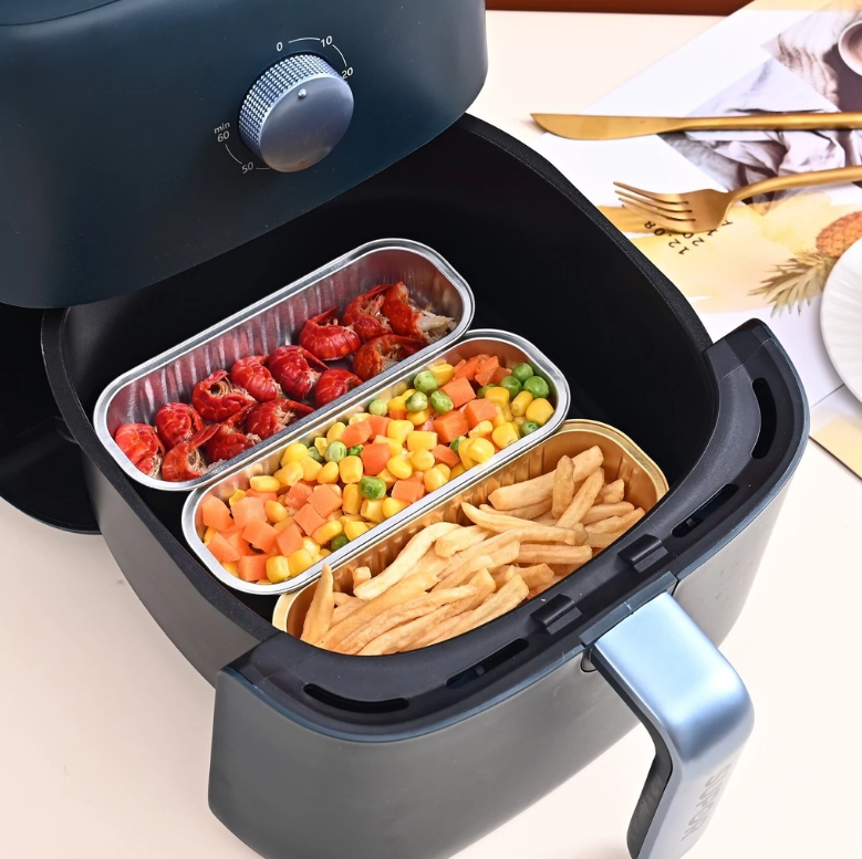 Khay giấy bạc lót nồi chiên