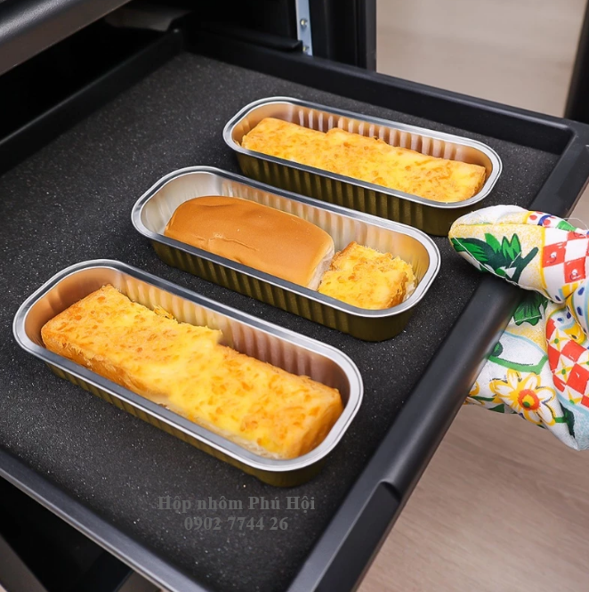 Khay giấy bạc nướng bánh mì