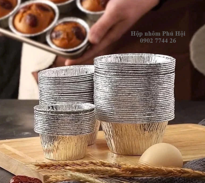 Khay giấy bạc nướng đồ ăn