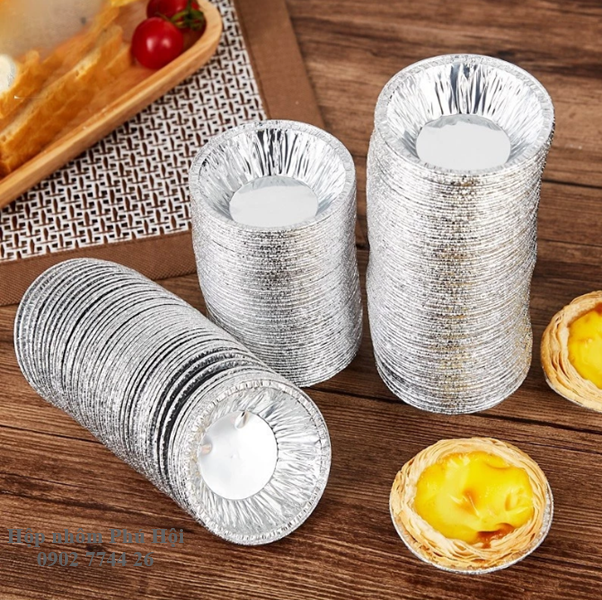 Khay giấy bạc nướng hàu