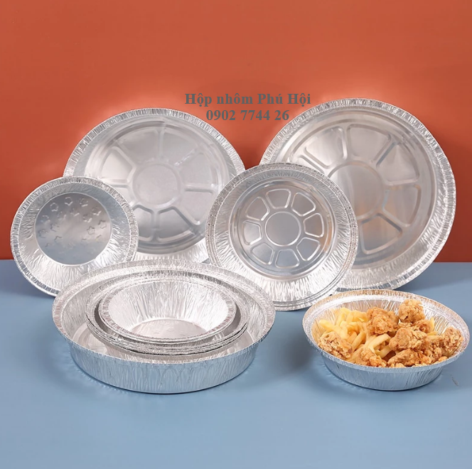 Khay giấy bạc nướng pasta