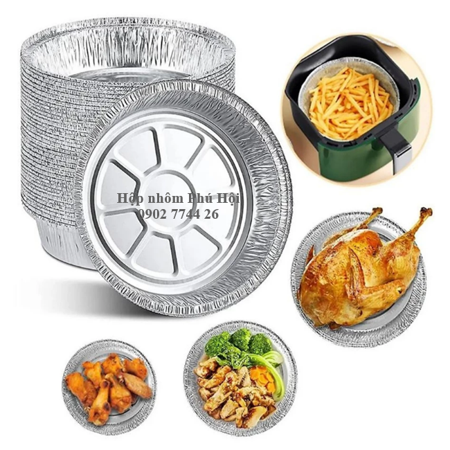 Khay giấy bạc nướng thực phẩm