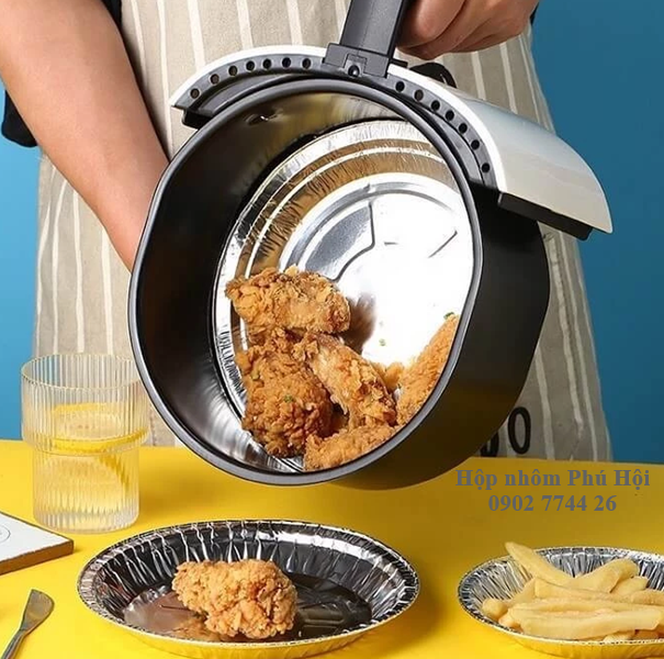 Khay giấy bạc nướng thực phẩm