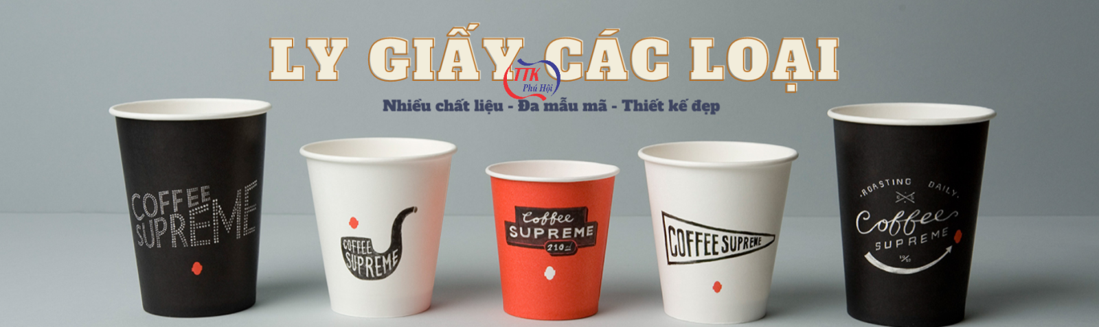 Ly giấy đựng nước lọc, mẫu dùng thử