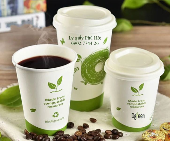 Ly giấy đựng nước ngọt, soda, sinh tố