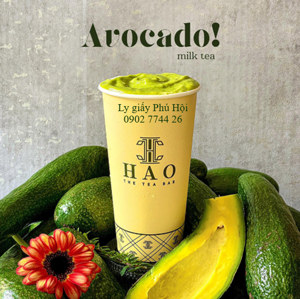 Ly giấy đựng nước ngọt, soda, sinh tố