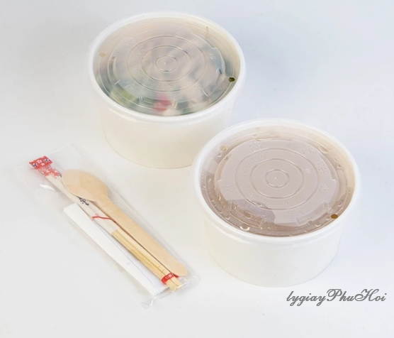 Tô giấy đựng bánh canh, bún bò, mì quảng