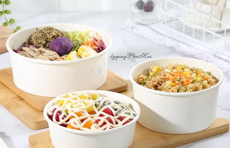 Tô giấy đựng trái cây, ngũ cốc, chè, kem