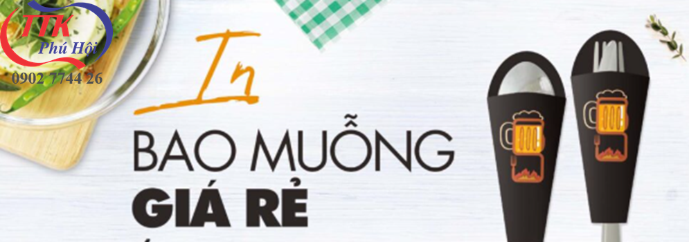 Xưởng in bao muỗng