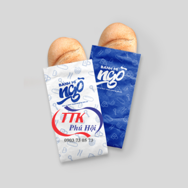 Bao bánh mì giấy in logo