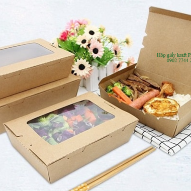 Hộp giấy đựng bún