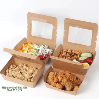 Hộp giấy đựng khoai tây chiên