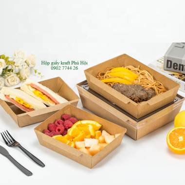 Hộp giấy đựng mì xào