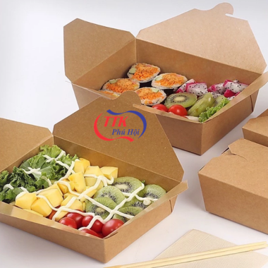 Hộp giấy đựng thức ăn nhanh