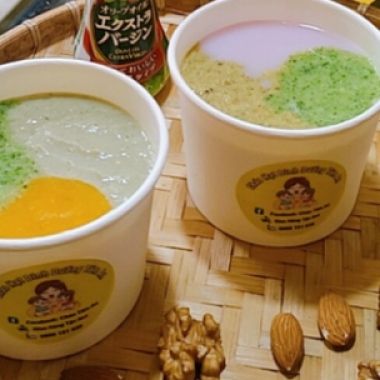 In tô giấy đựng cháo trắng tại Quận 8 TP HCM