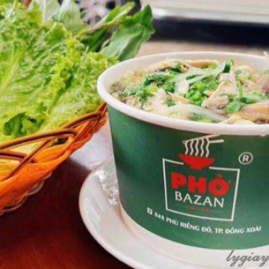 In tô giấy đựng phở tại Quận 4 TP HCM